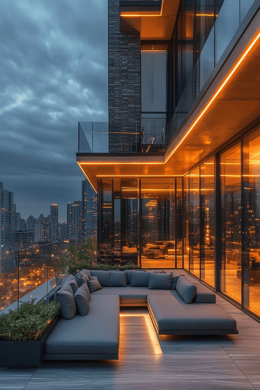 29 Rooftop Terrace Design Ideas That Make Every Evening Feel Special tuscany decor