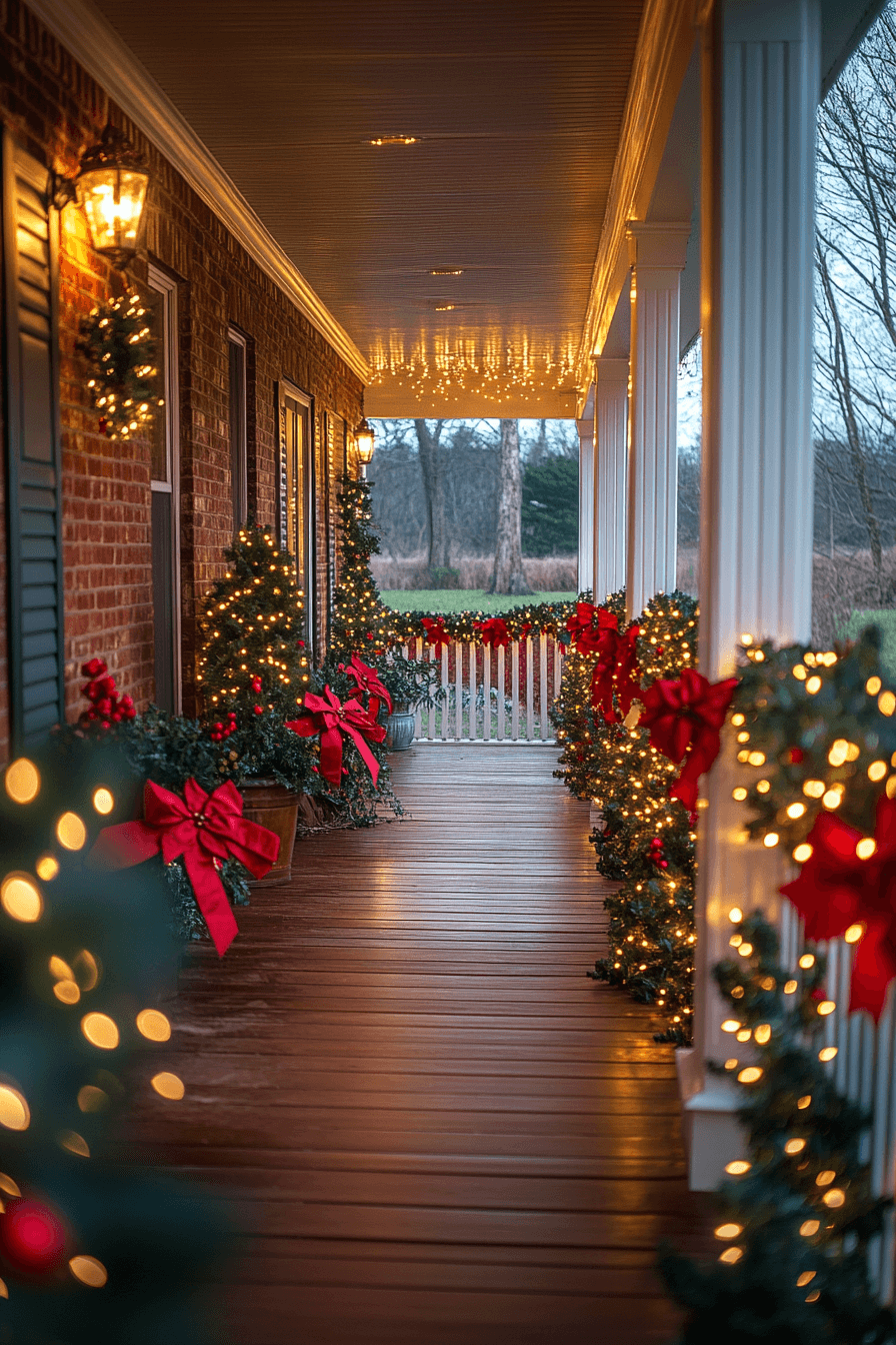 christmas porch decorating ideas