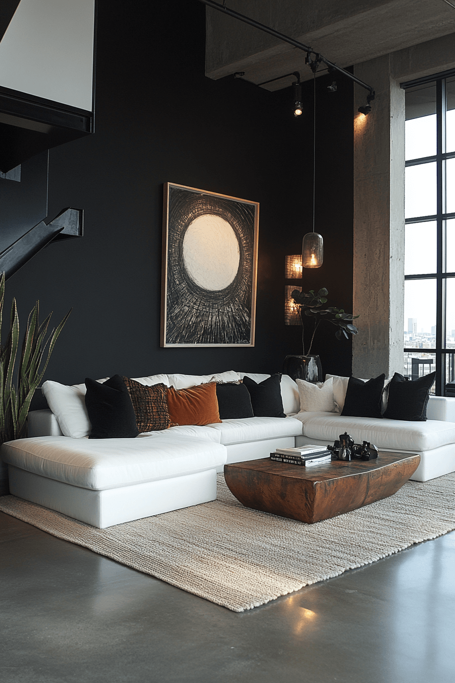 Houzz Tour: An Industrial Penthouse Apartment in a Converted Warehouse - Penthouse Apartment With Industrial Feel