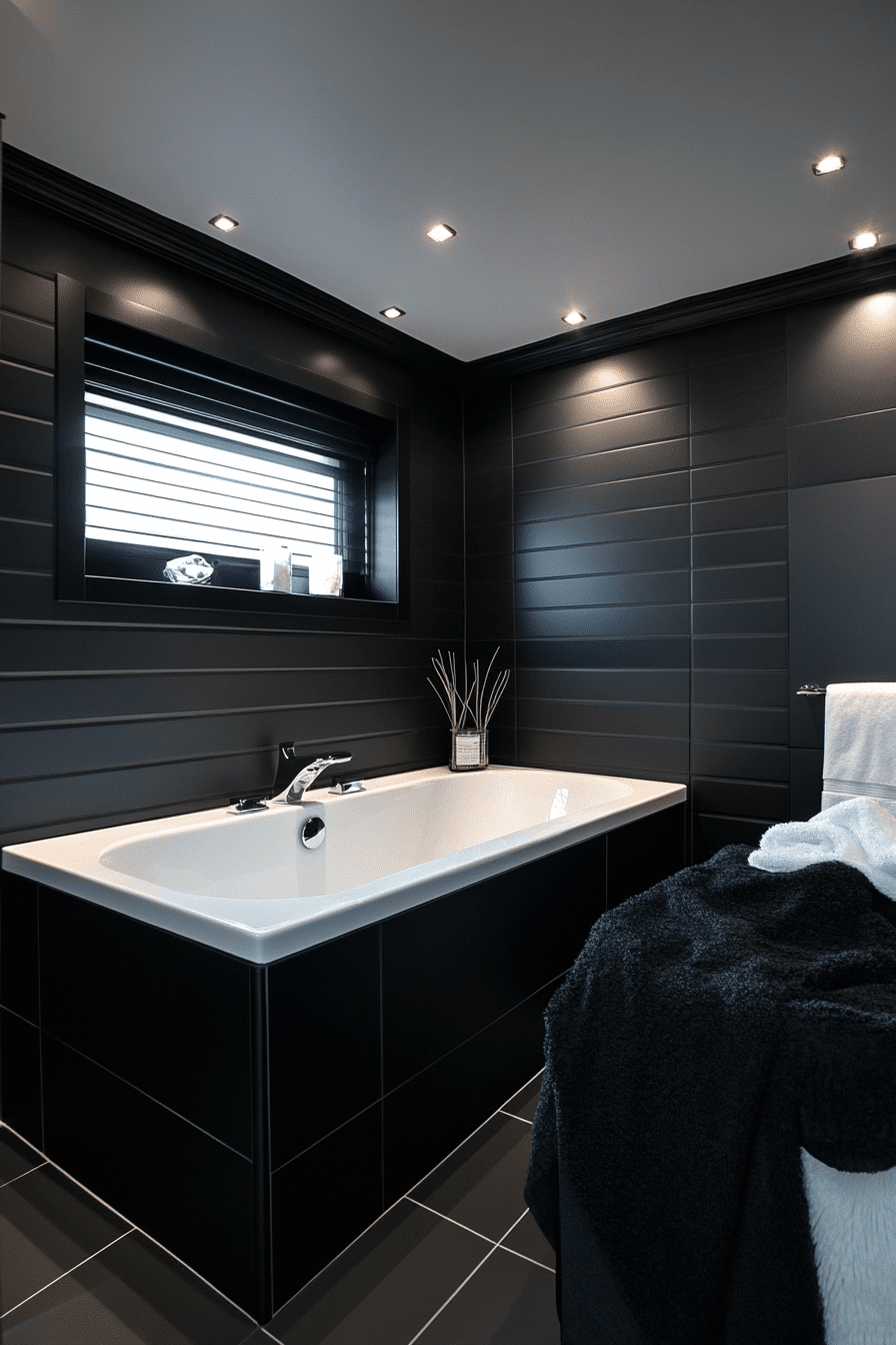 29 Black and White Bathroom Ideas That Make Every Detail Feel Elegant tuscany decor