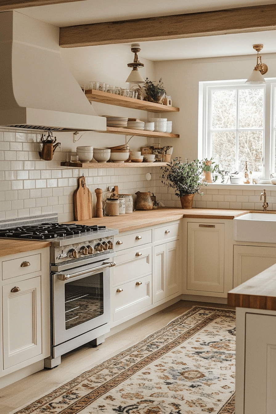 cozy cottage kitchen