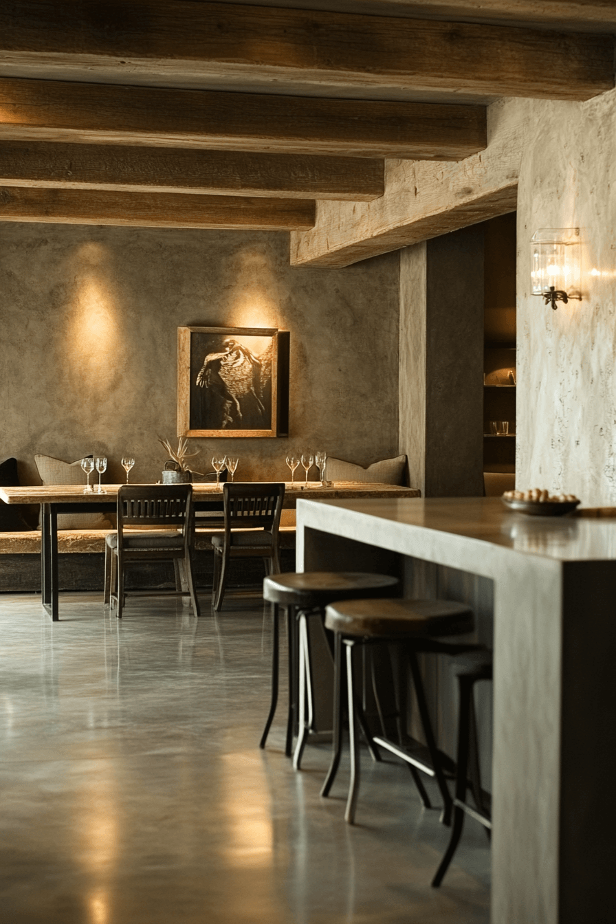 29 Unfinished Basement Ideas That Transform Blank Space Into Big Smiles tuscany decor
