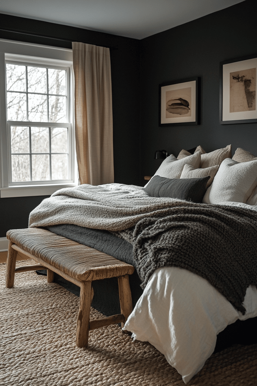 dark cozy bedroom ideas