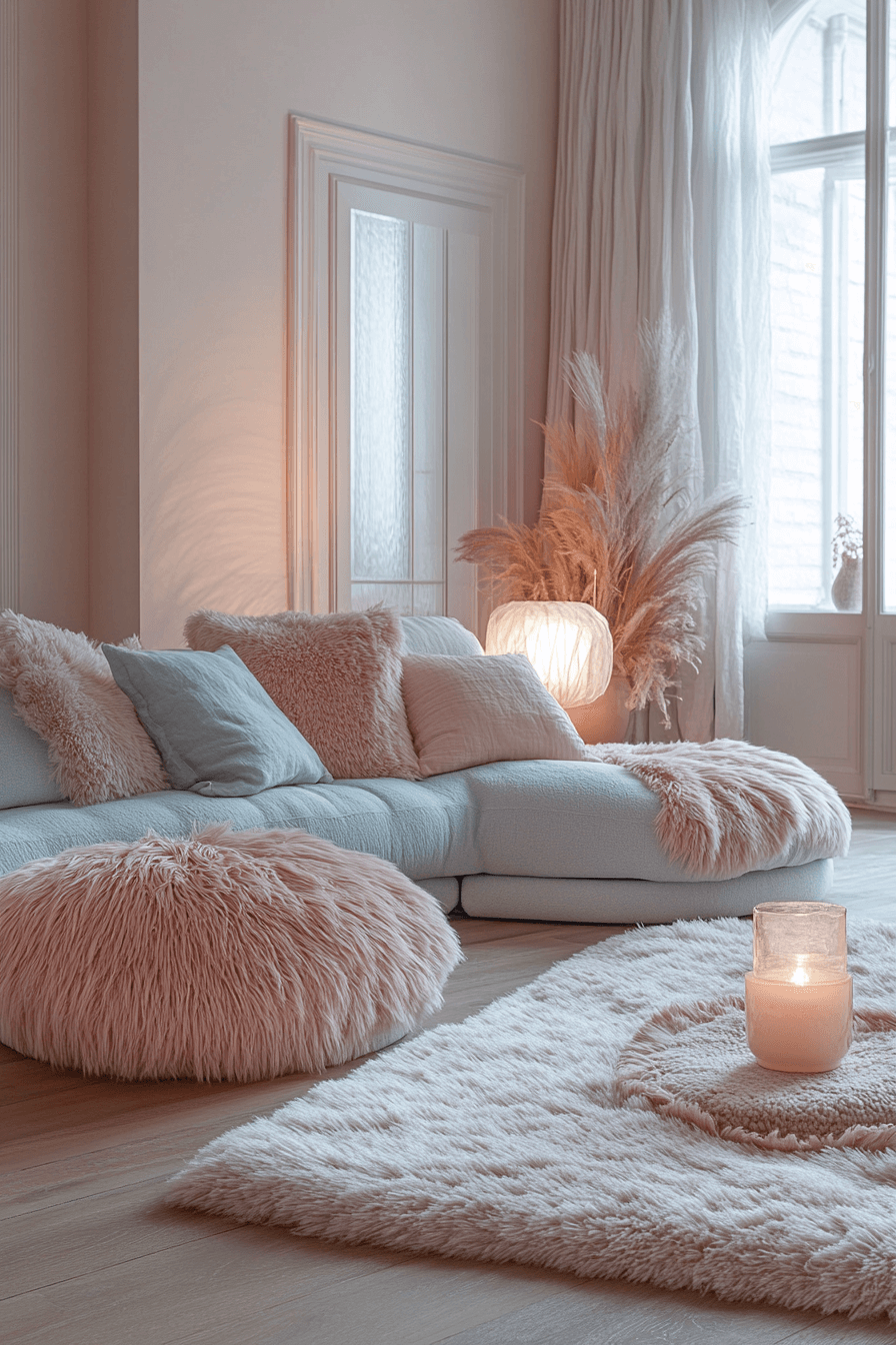 modern cozy living room