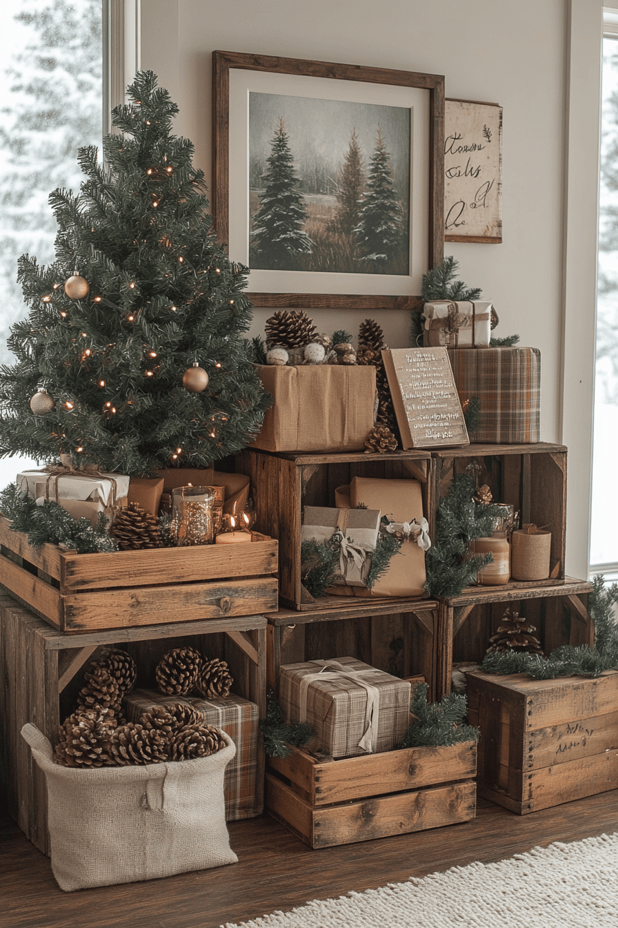 farmhouse christmas decor