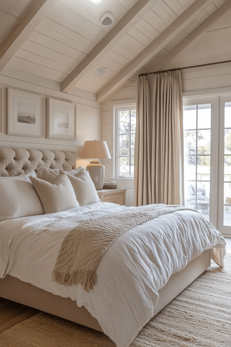 cozy neutral bedroom
