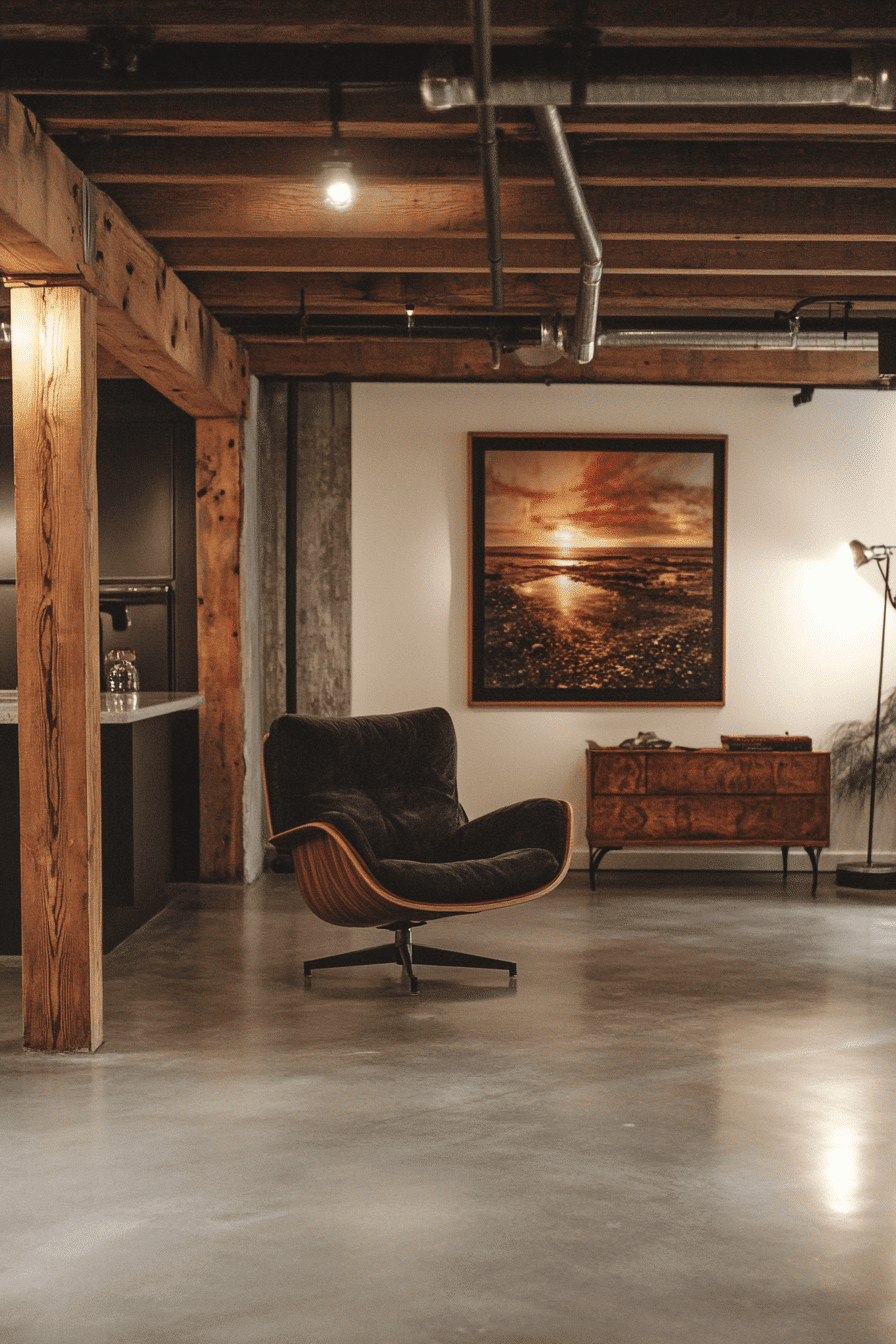 29 Unfinished Basement Ideas That Transform Blank Space Into Big Smiles tuscany decor