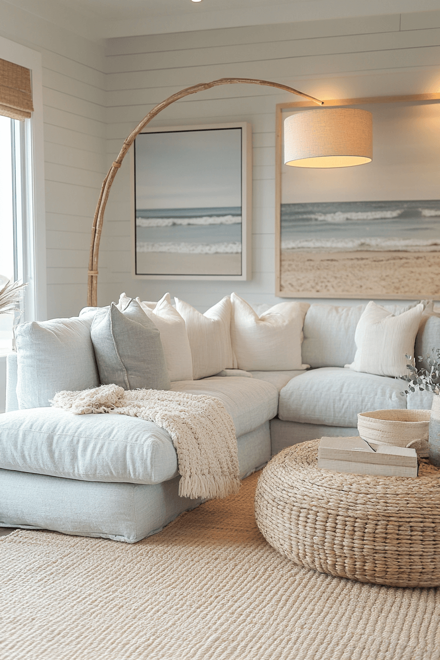 cozy coastal living room