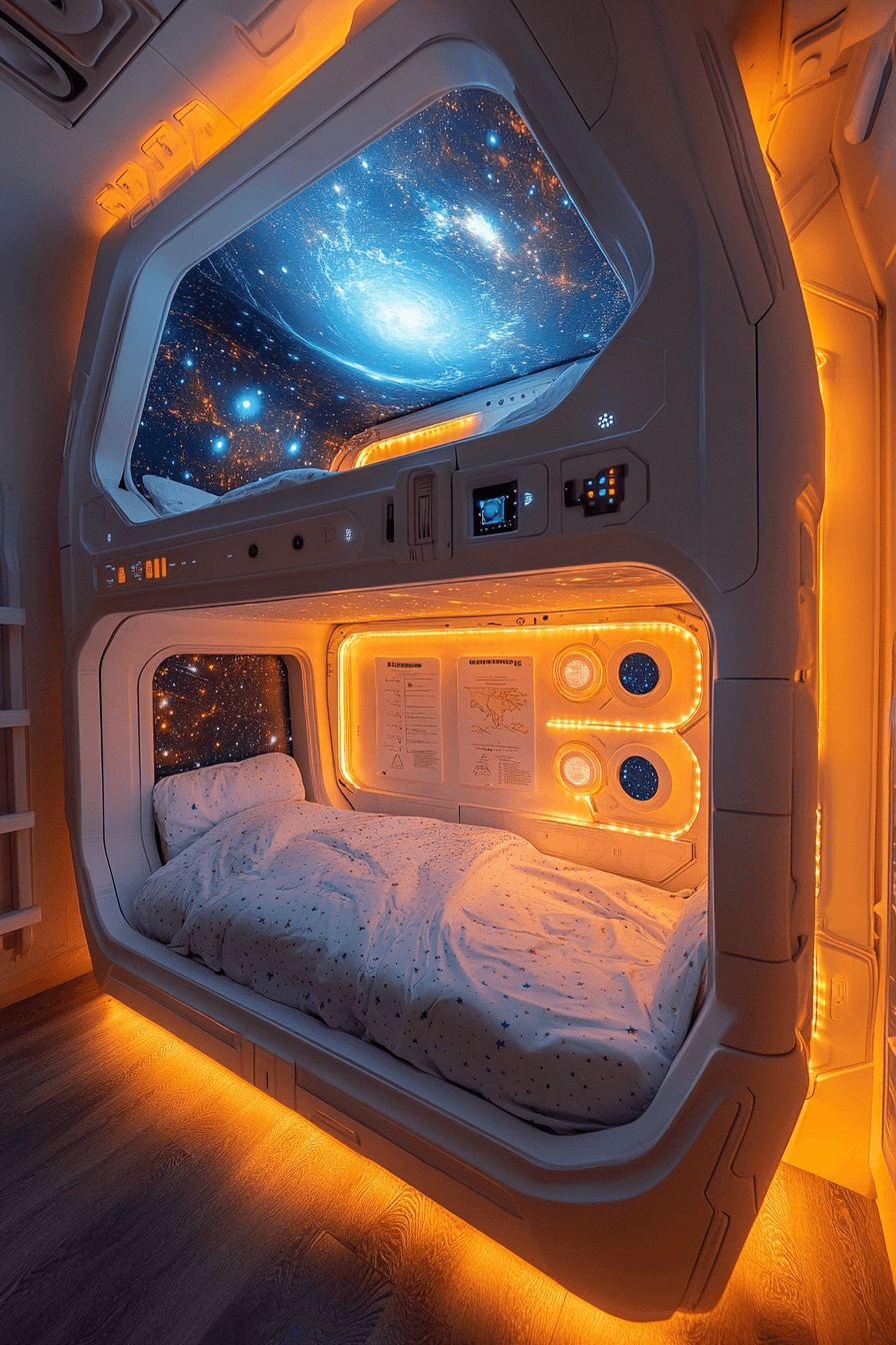 29 Space Themed Nursery Ideas That Bring the Universe Home tuscany decor