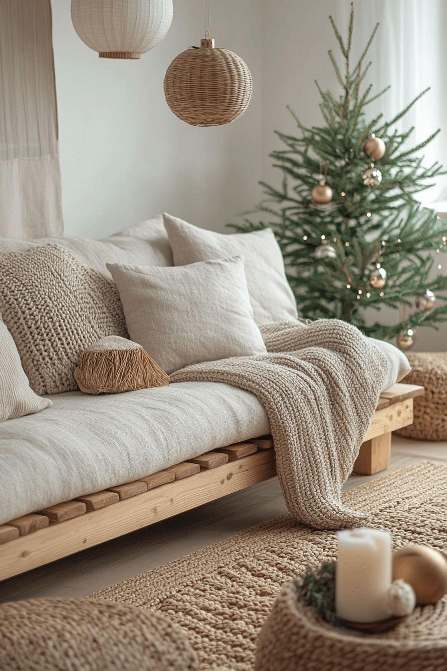 minimalist christmas decor