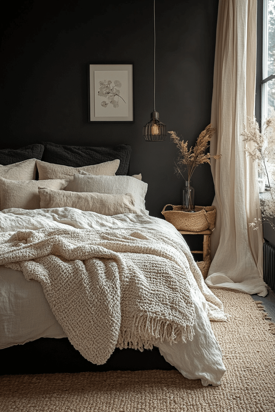 dark cozy bedroom ideas