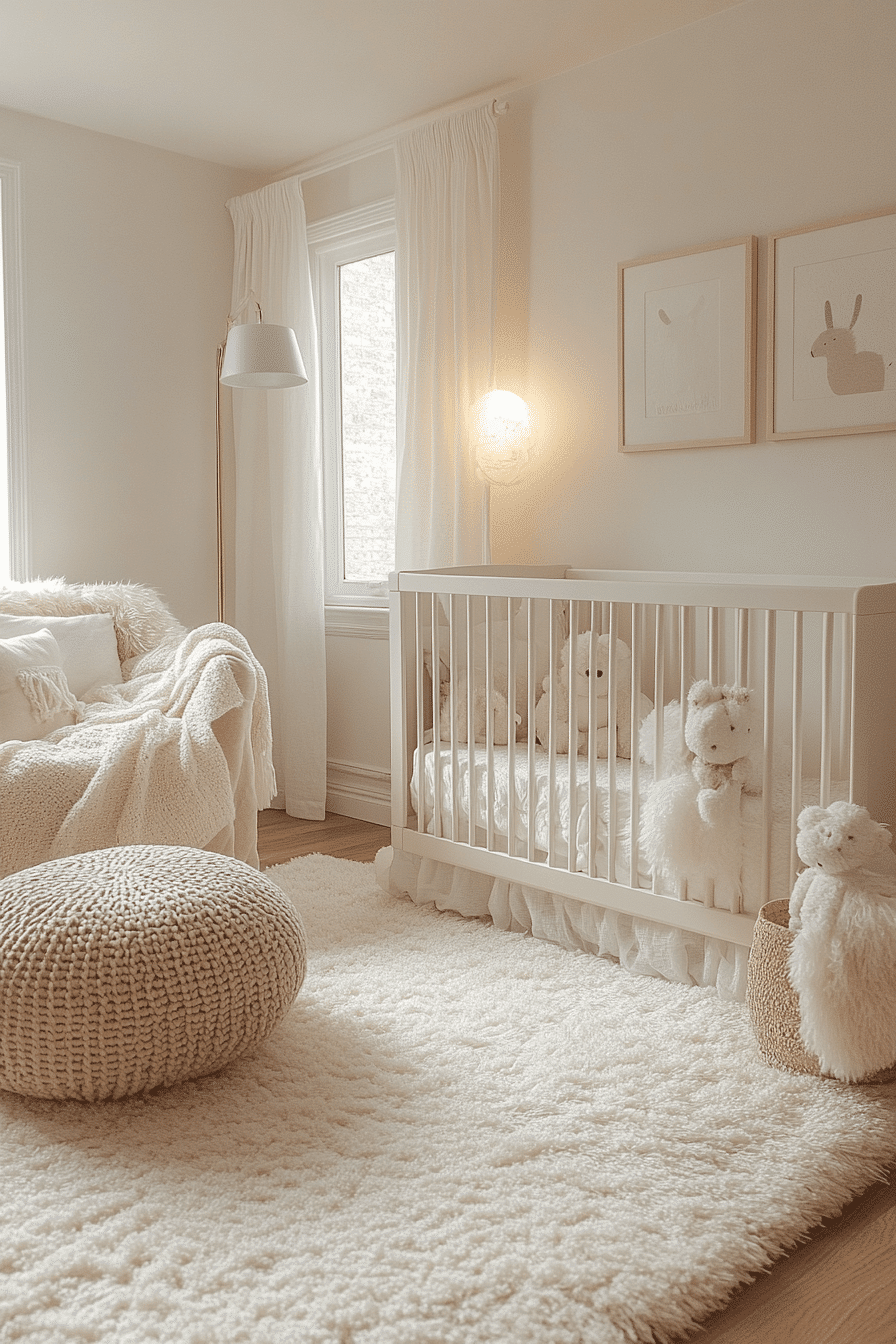 neutral baby nursery
