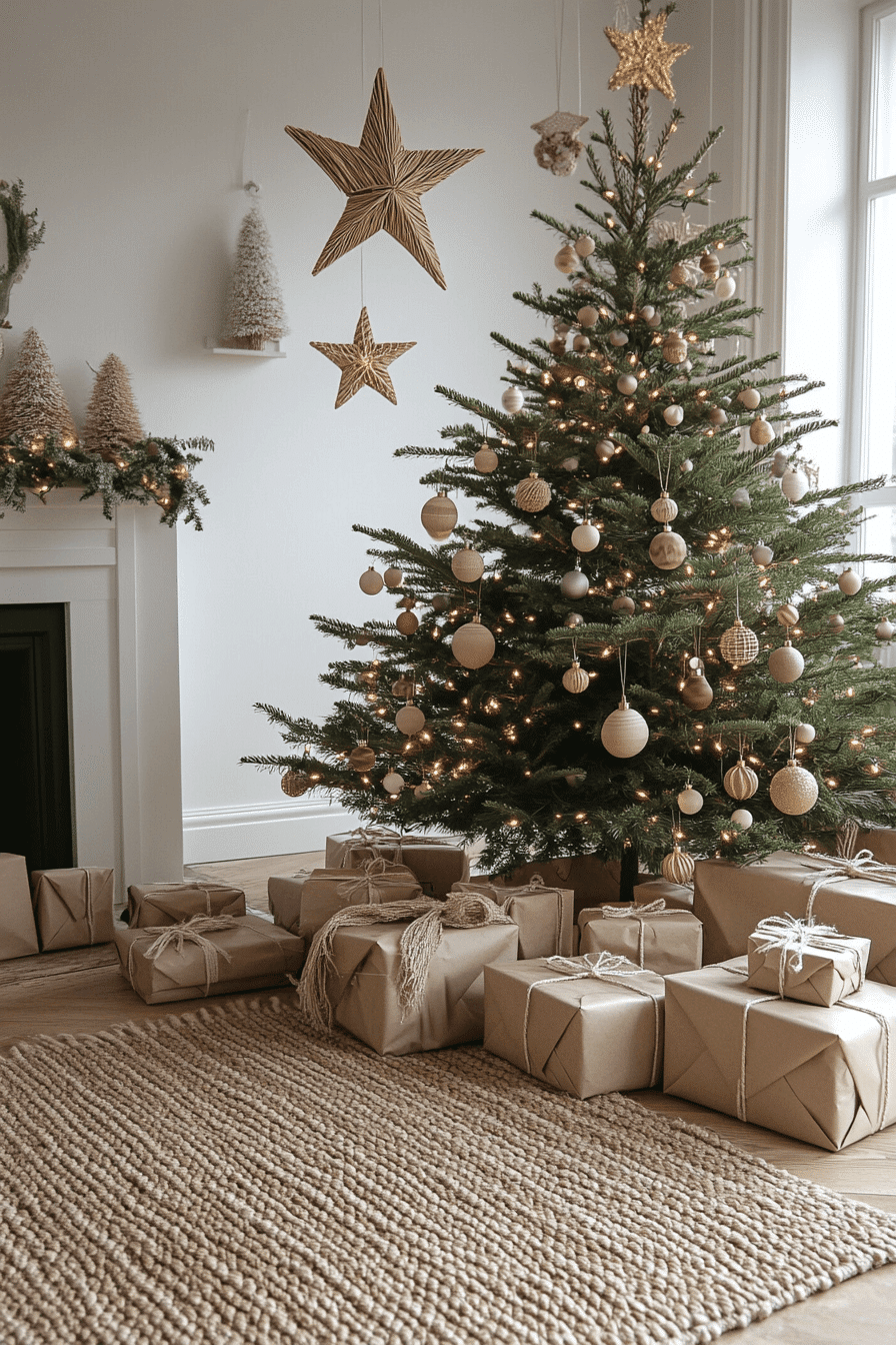 minimalist christmas decor