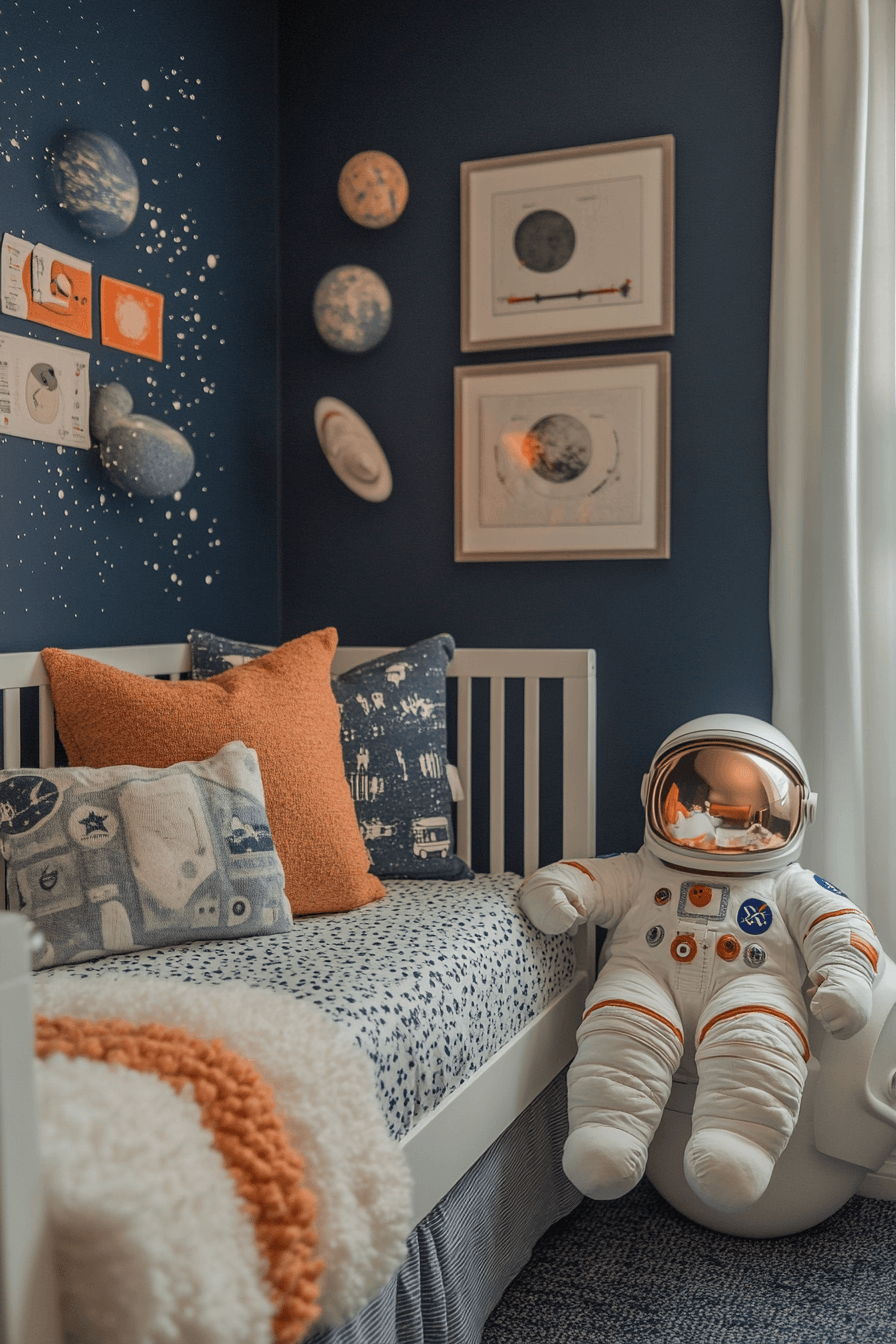 29 Space Themed Nursery Ideas That Bring the Universe Home tuscany decor