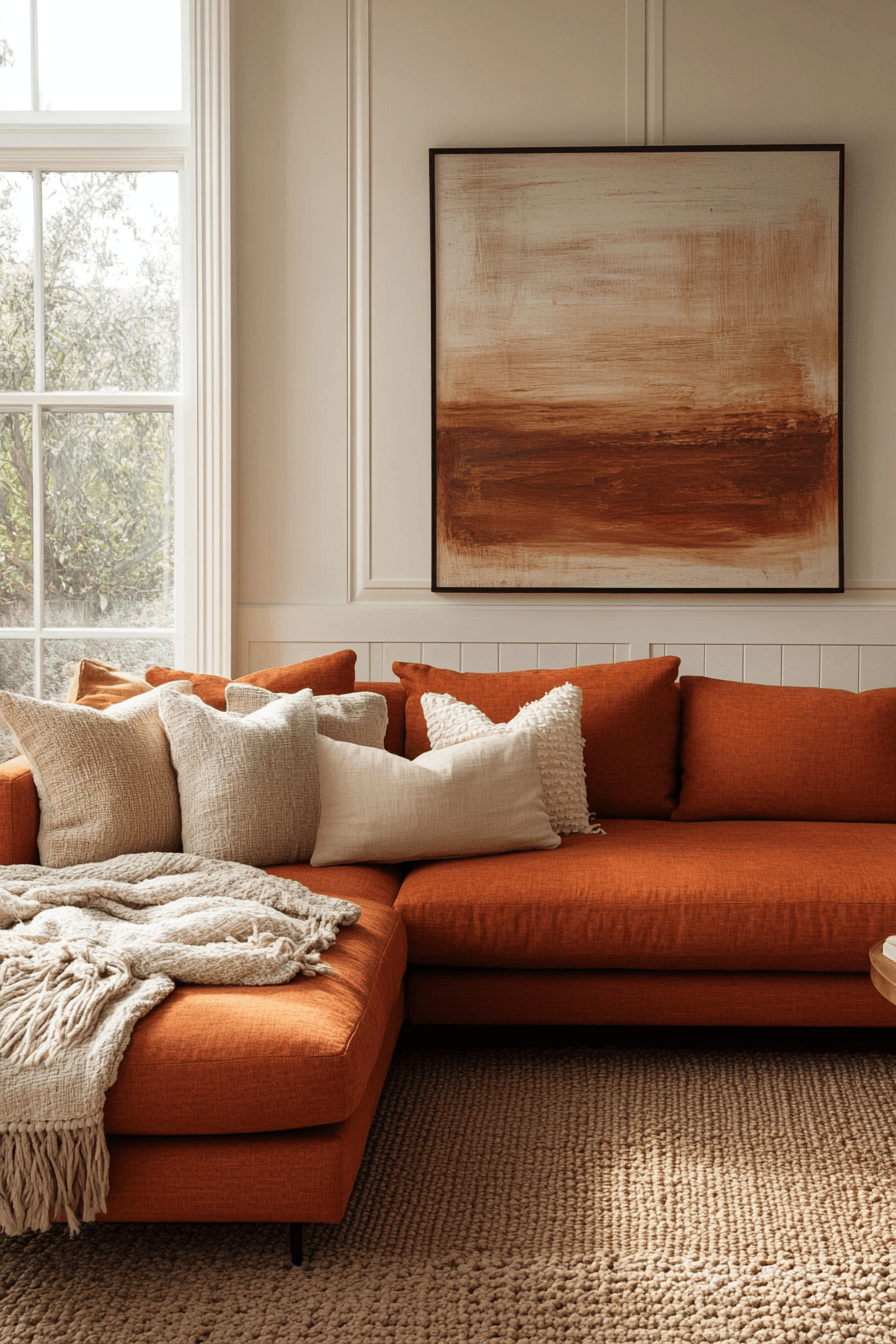 modern cozy living room