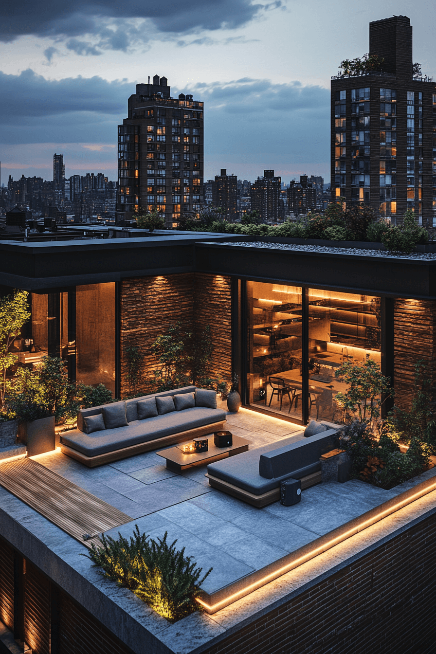 29 Rooftop Terrace Design Ideas That Make Every Evening Feel Special tuscany decor