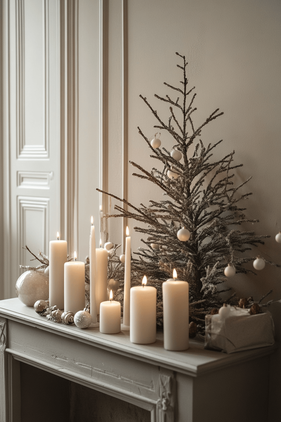 minimalist christmas decor