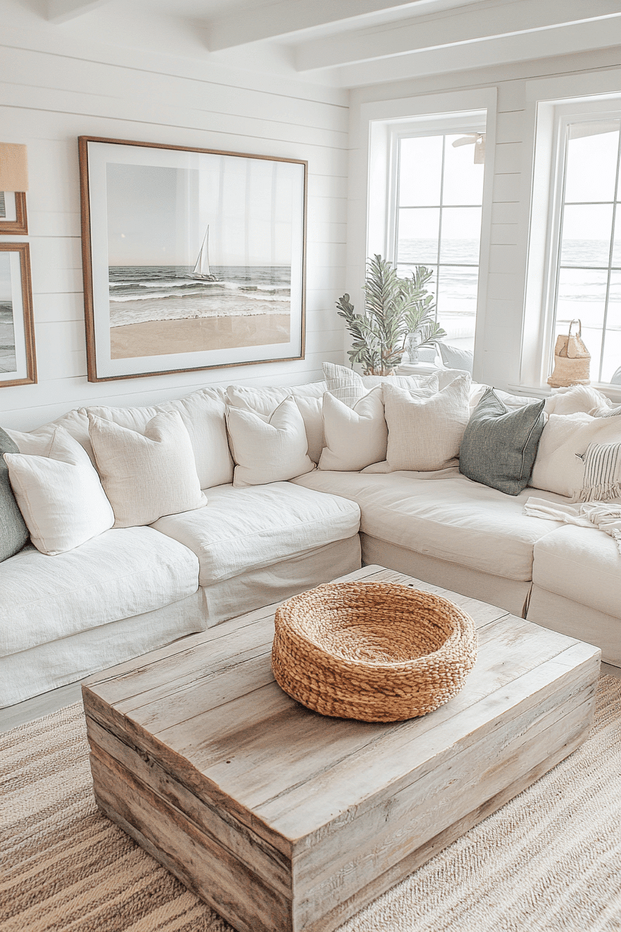 cozy coastal living room