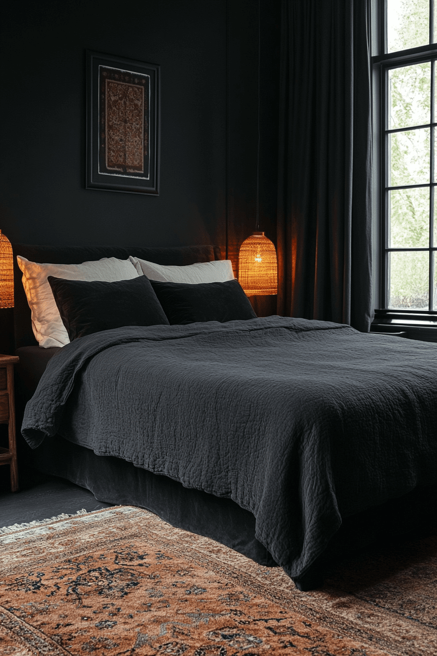 dark cozy bedroom ideas
