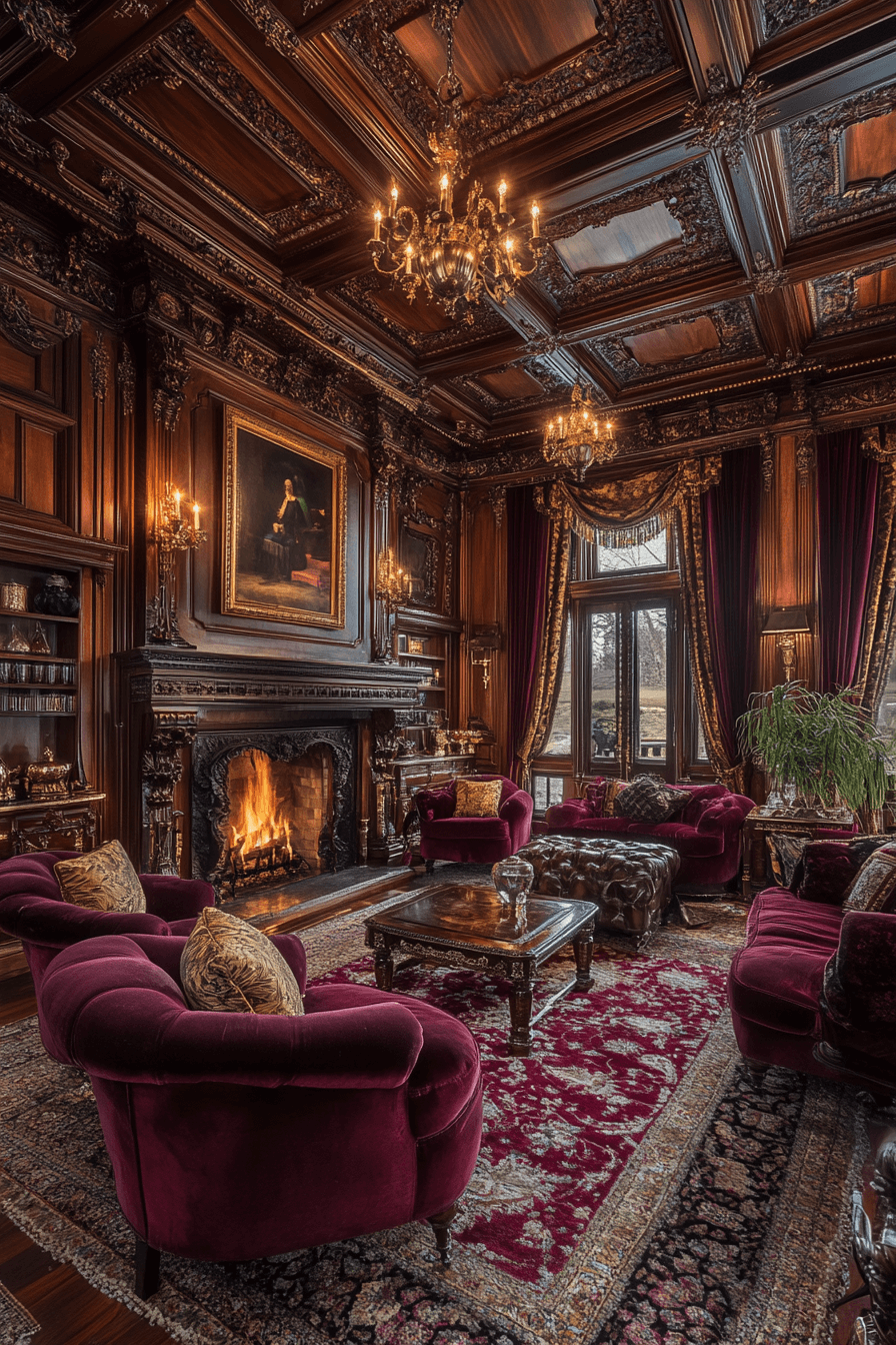 29 Victorian Living Room Ideas That Add Romance Warmth And Happy Energy ...