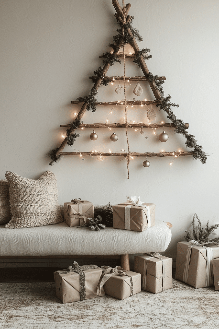 minimalist christmas decor