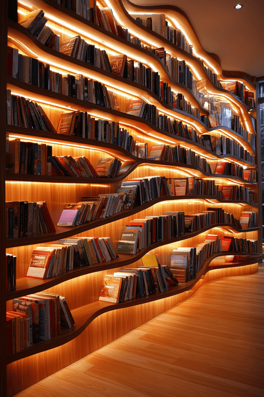 29 Bookshelf Inspiration Ideas To Create A Beautiful And Uplifting ...