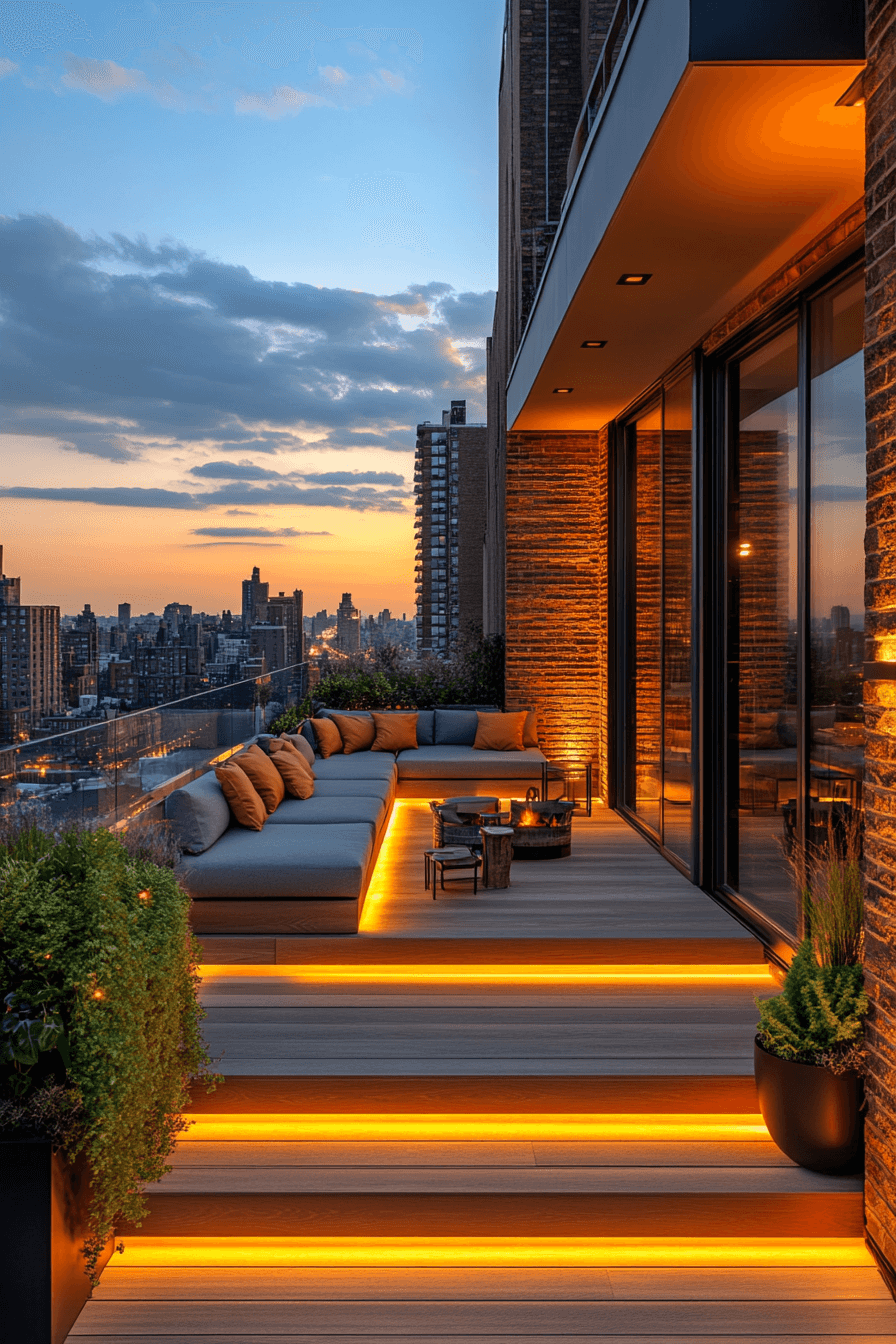 29 Rooftop Terrace Design Ideas That Make Every Evening Feel Special tuscany decor