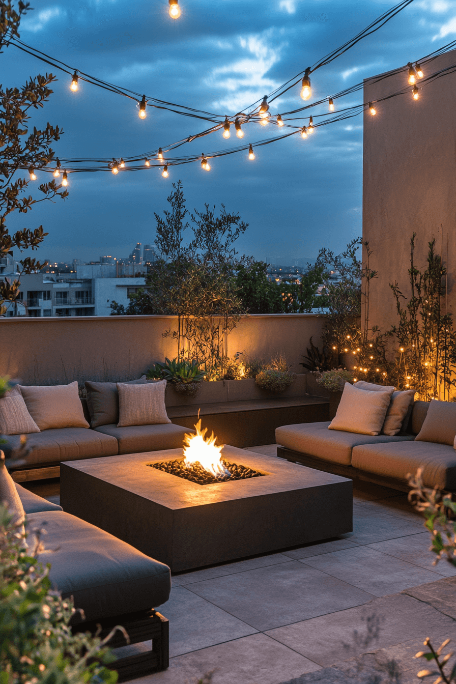 29 Rooftop Terrace Design Ideas That Make Every Evening Feel Special tuscany decor