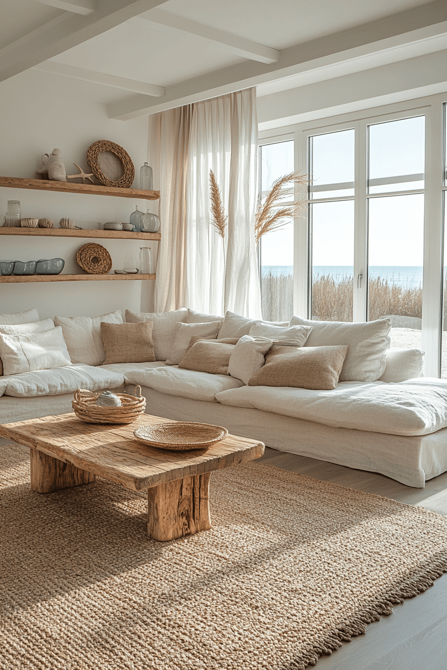 cozy coastal living room