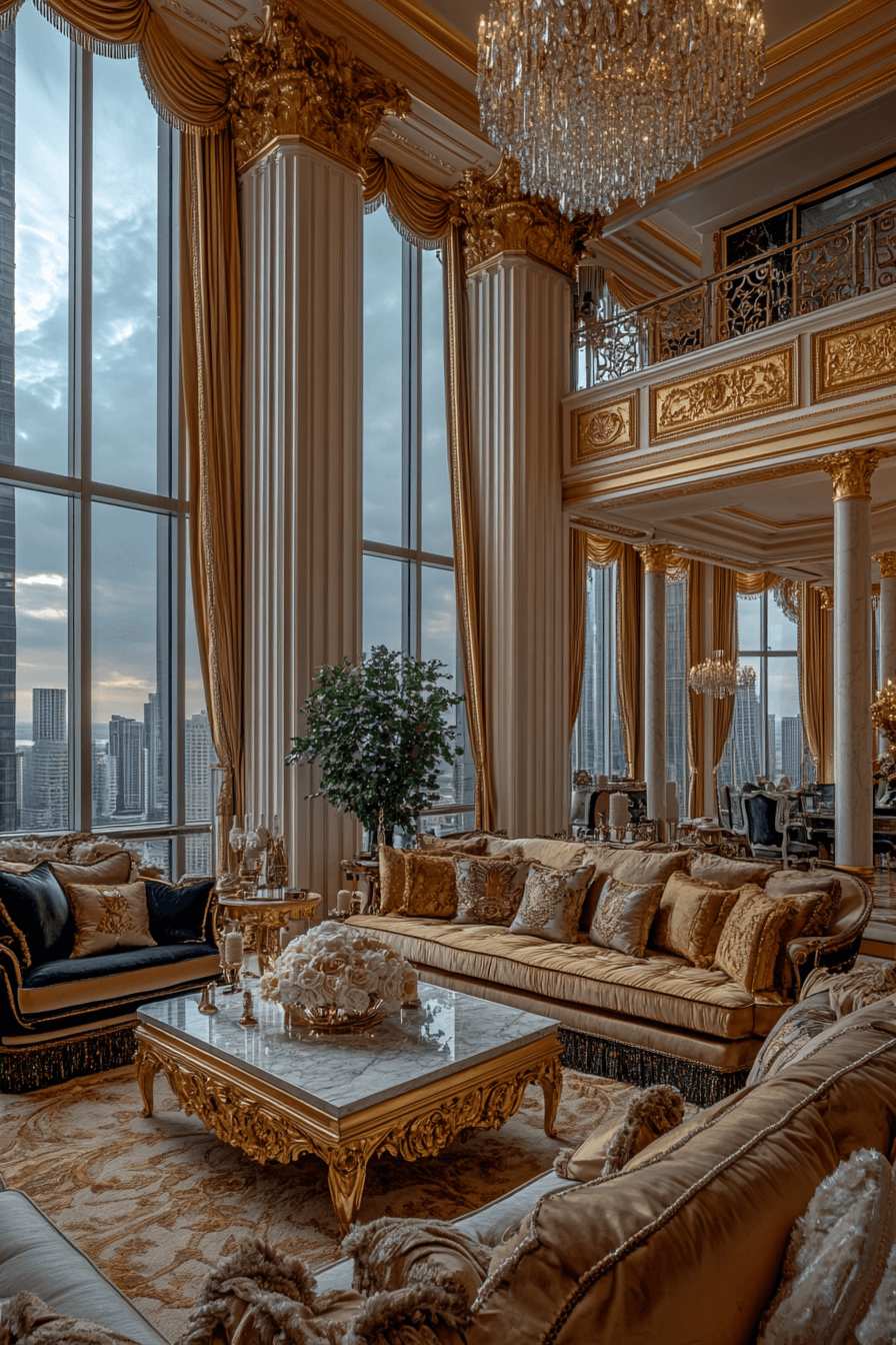 29 Penthouse Living Room Ideas That Feel Bright Luxurious and Joyful tuscany decor