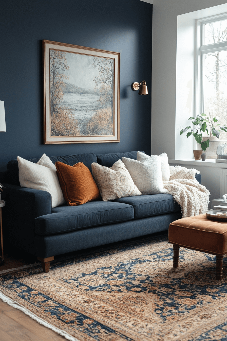 modern cozy living room