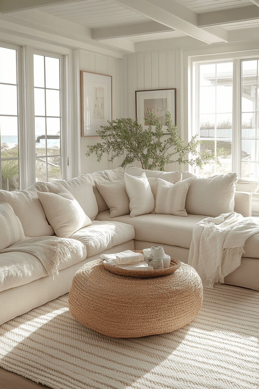 cozy coastal living room