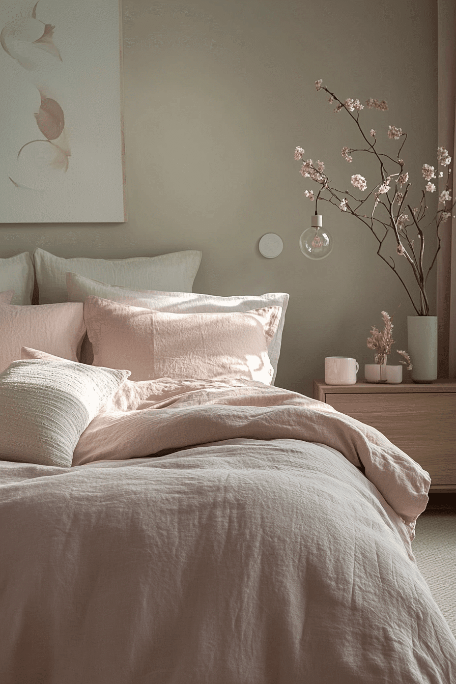 cozy neutral bedroom