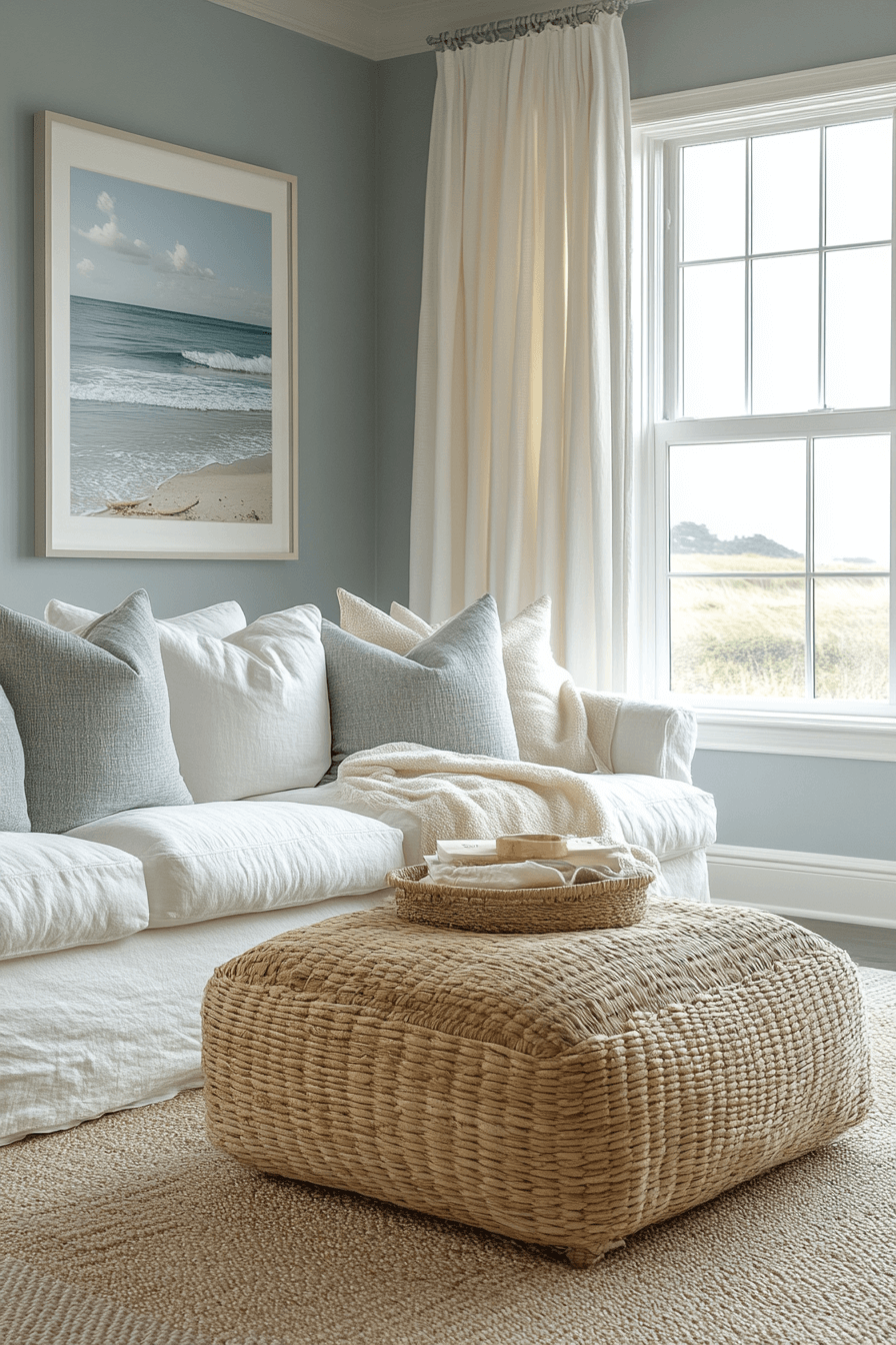 cozy coastal living room