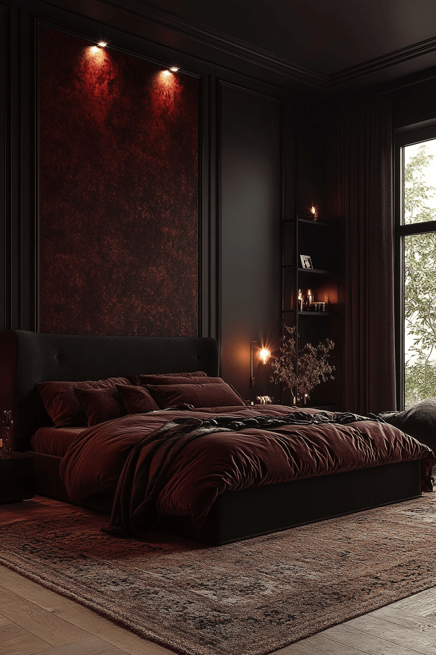 dark cozy bedroom ideas
