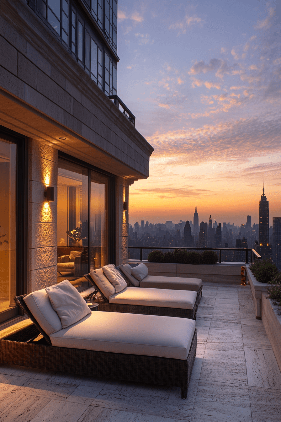 29 Rooftop Terrace Design Ideas That Make Every Evening Feel Special tuscany decor