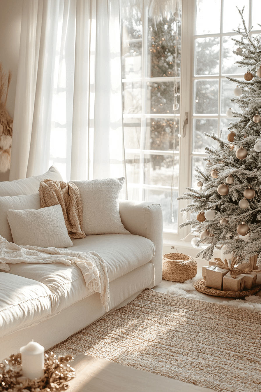 minimalist christmas decor