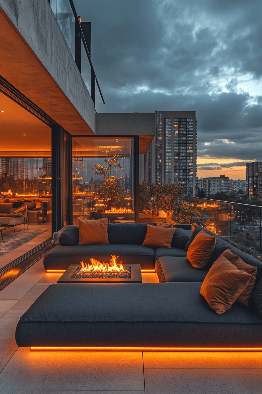 29 Rooftop Terrace Design Ideas That Make Every Evening Feel Special tuscany decor