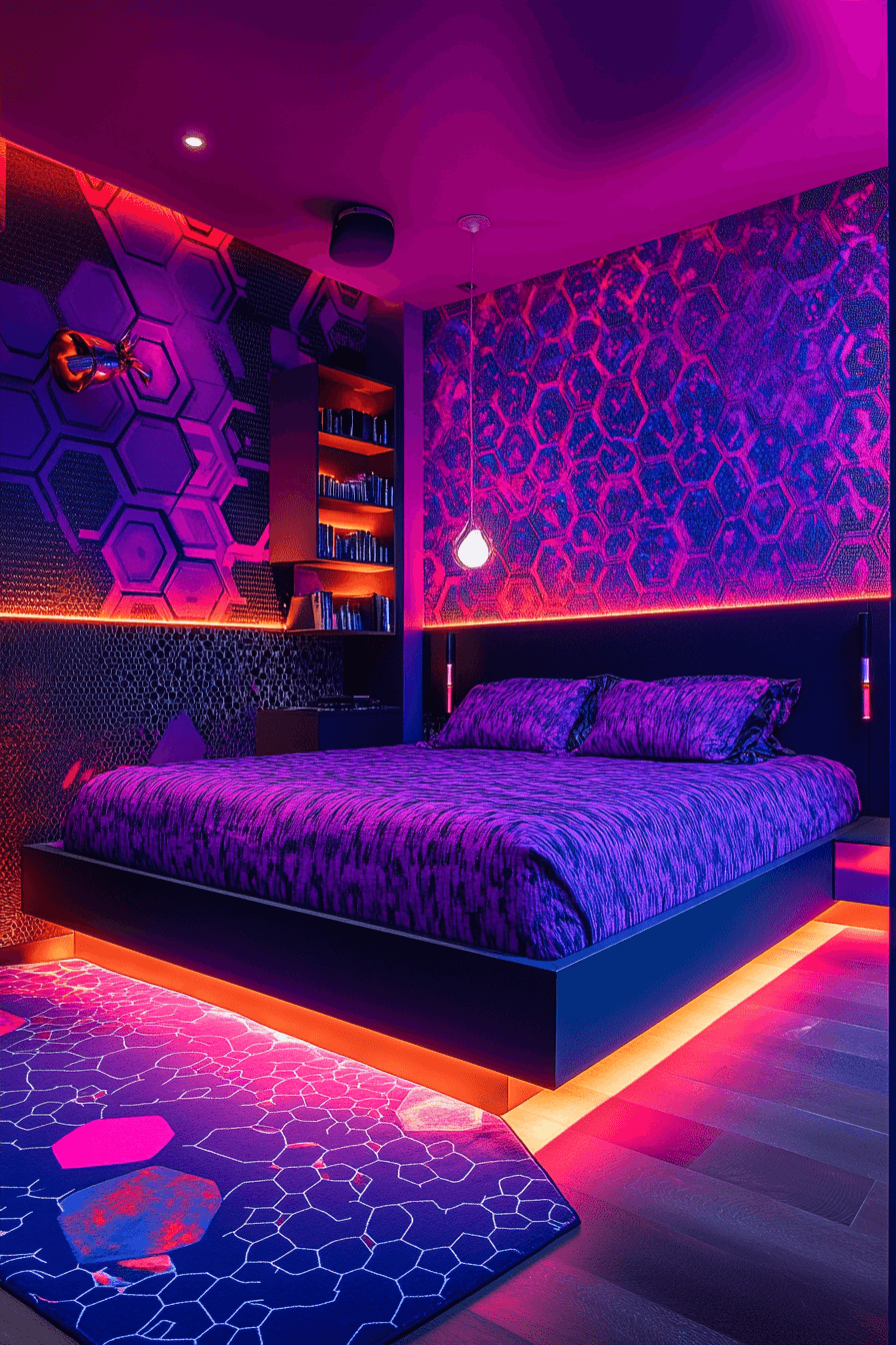 29 Space Themed Bedroom Ideas to Build a Cozy Out of This World Room tuscany decor