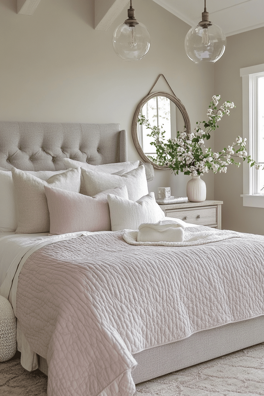 cozy neutral bedroom