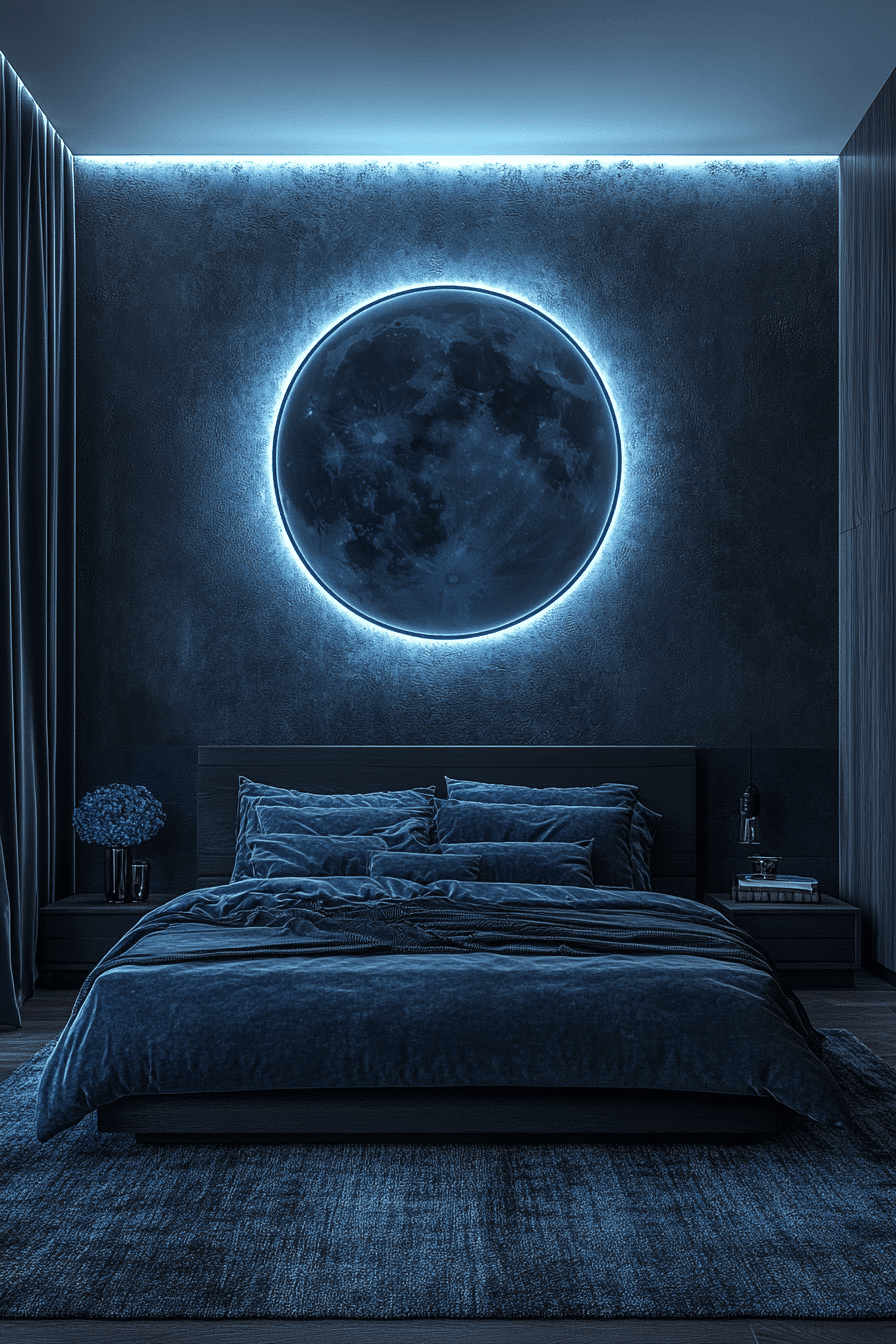 29 Space Themed Bedroom Ideas to Build a Cozy Out of This World Room tuscany decor