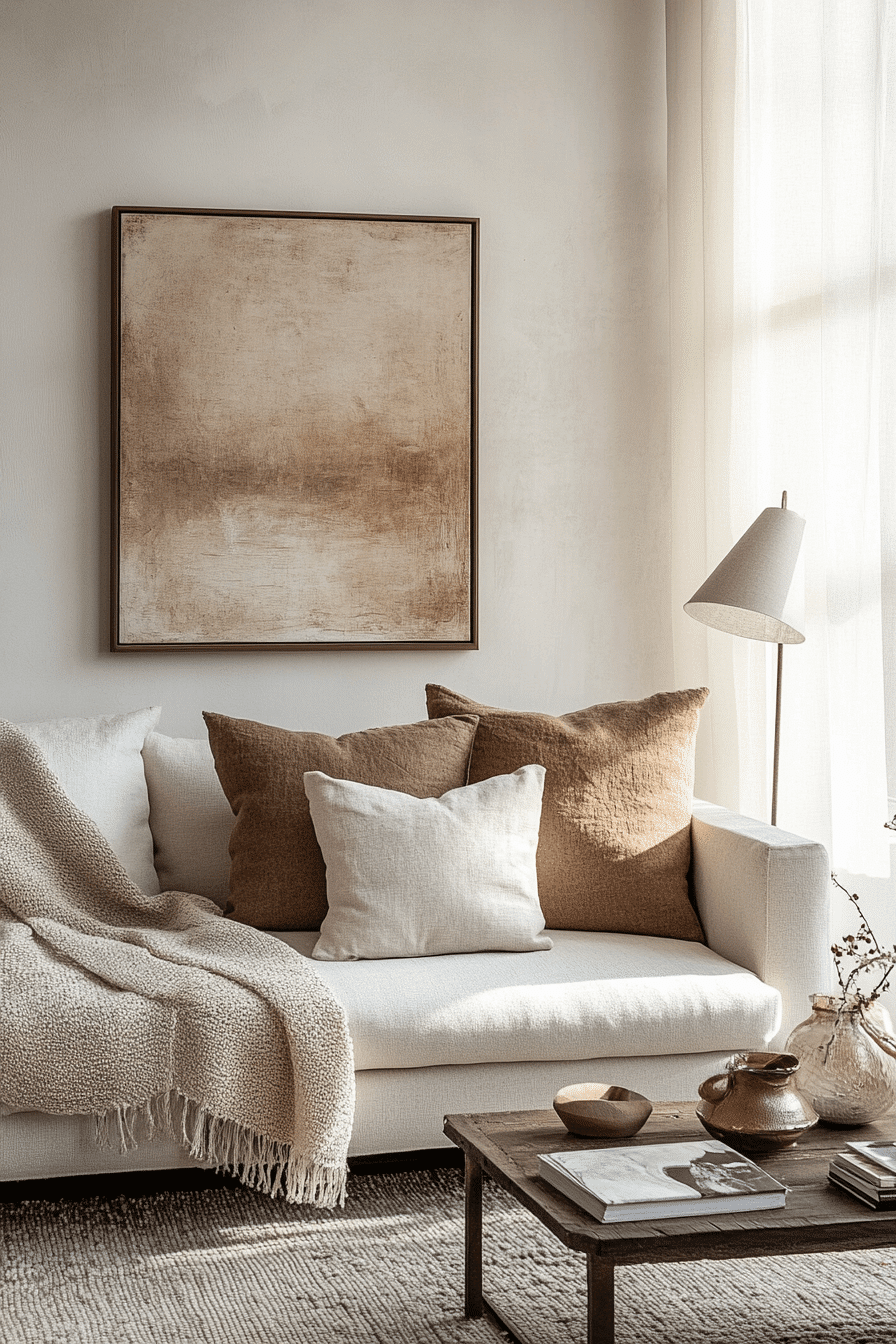 modern cozy living room