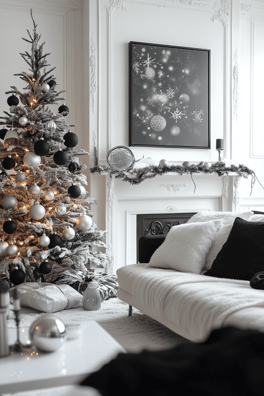 minimalist christmas decor