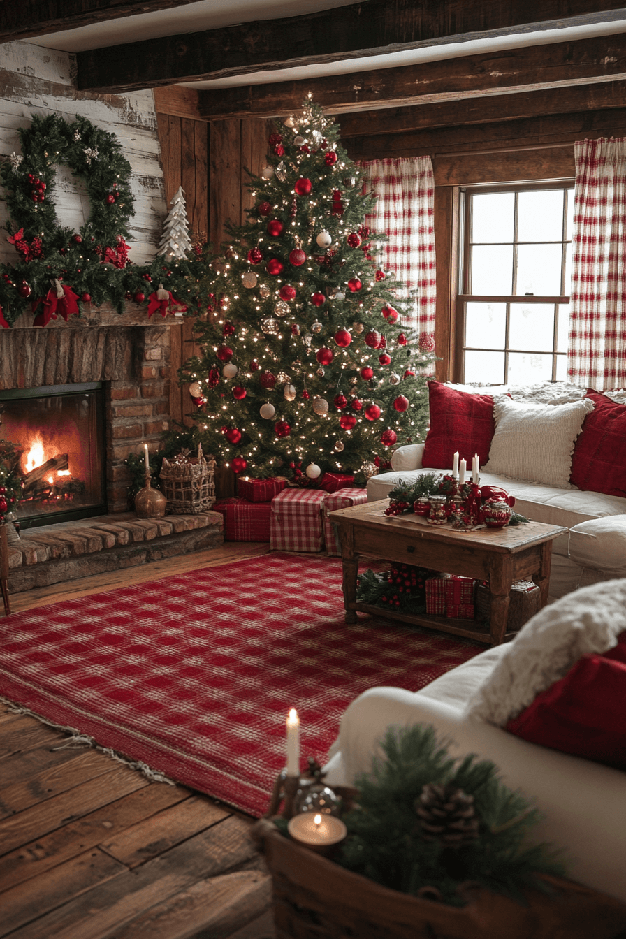 farmhouse christmas decor