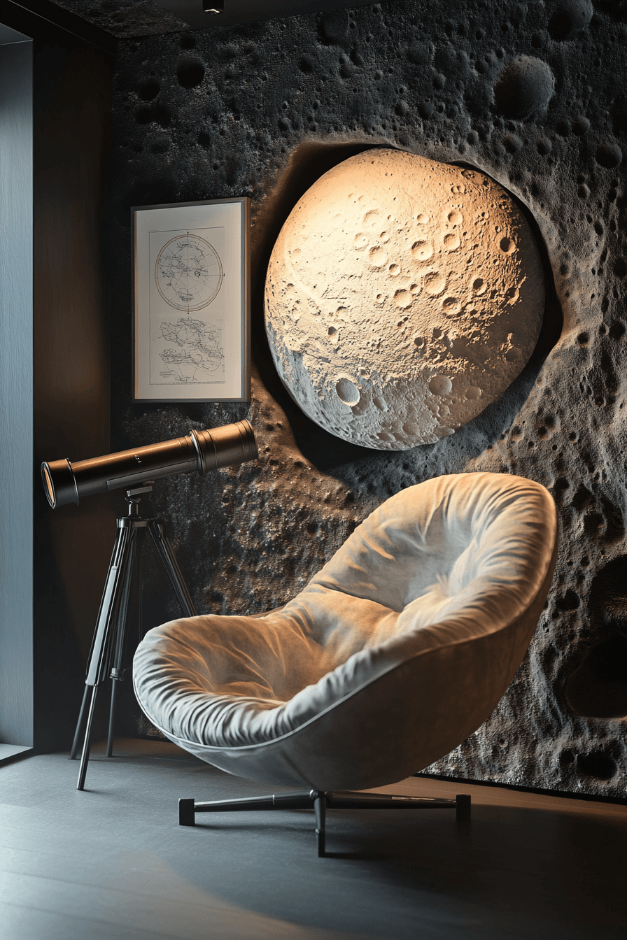 29 Space Themed Bedroom Ideas to Build a Cozy Out of This World Room tuscany decor