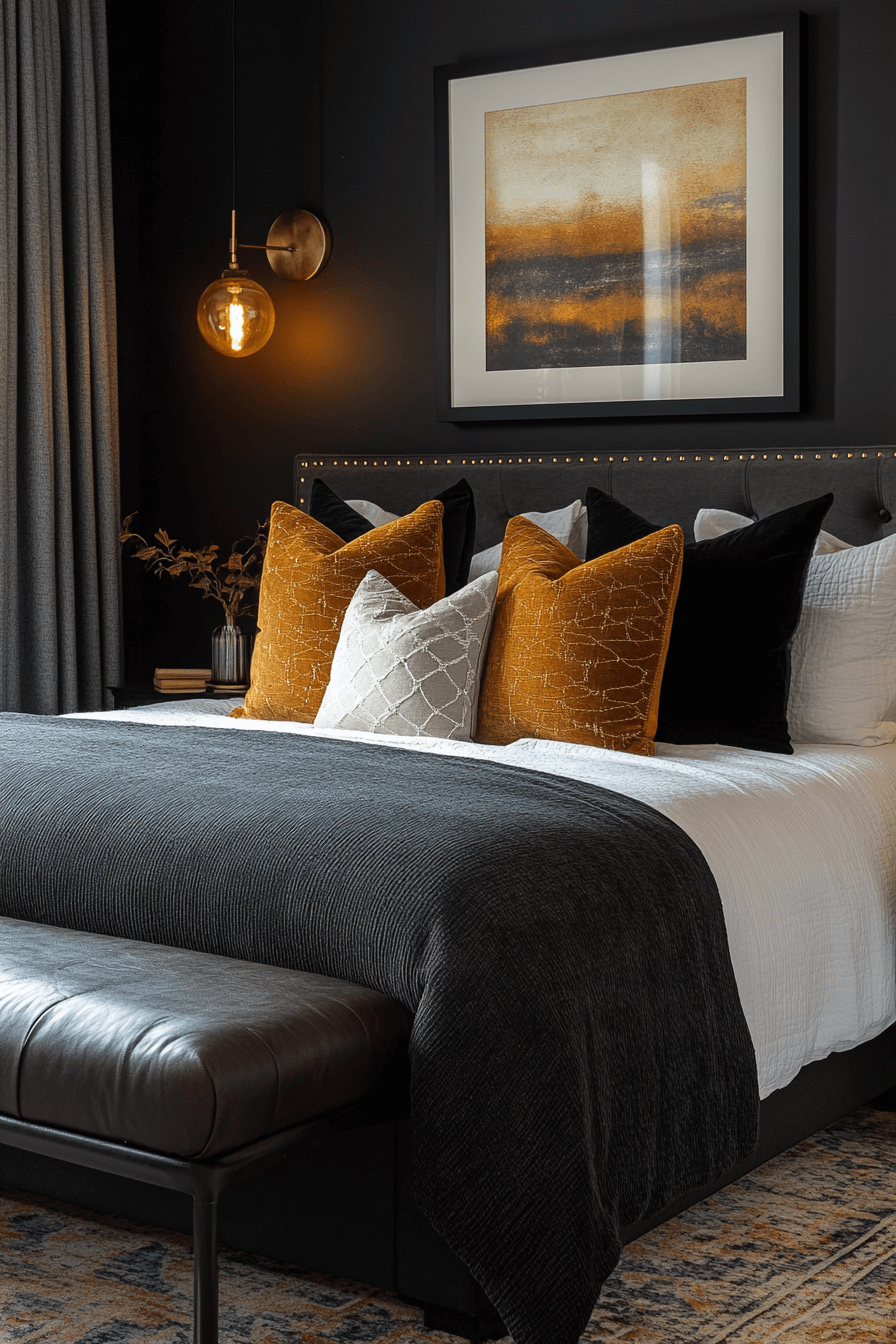 dark cozy bedroom ideas