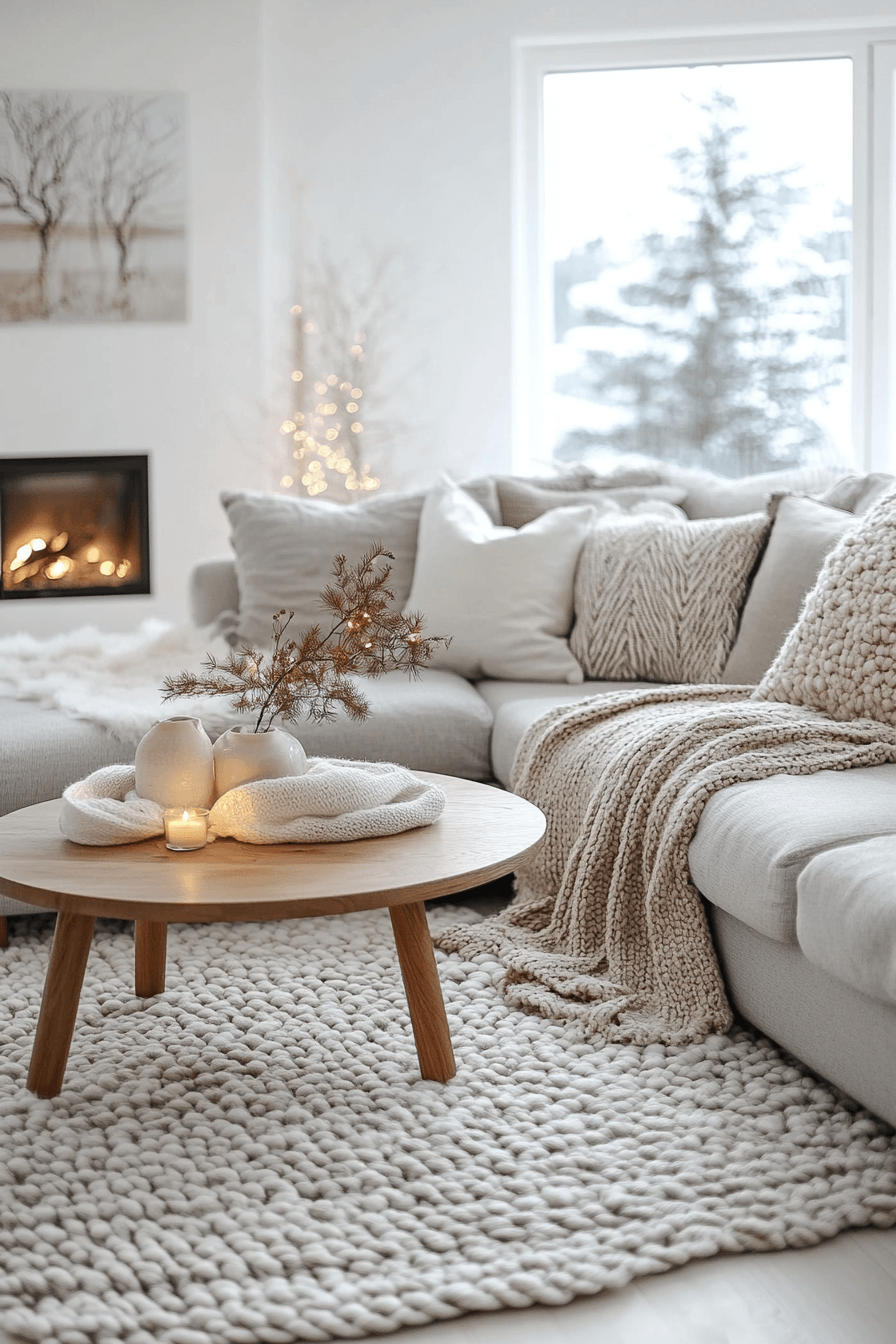 modern cozy living room