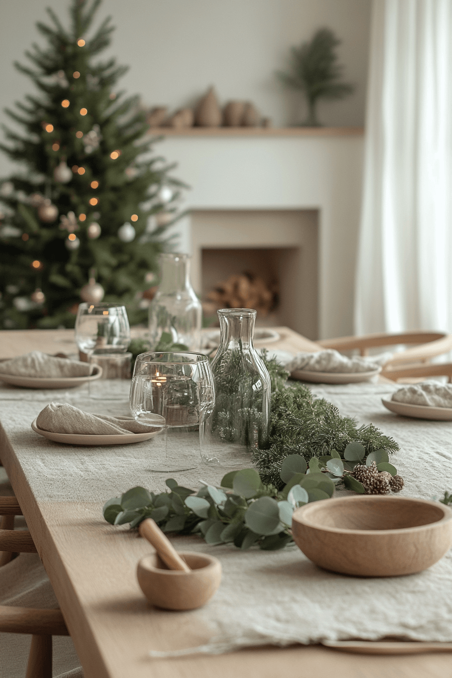 minimalist christmas decor