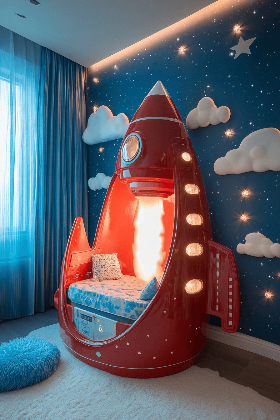 29 Space Themed Nursery Ideas That Bring the Universe Home tuscany decor