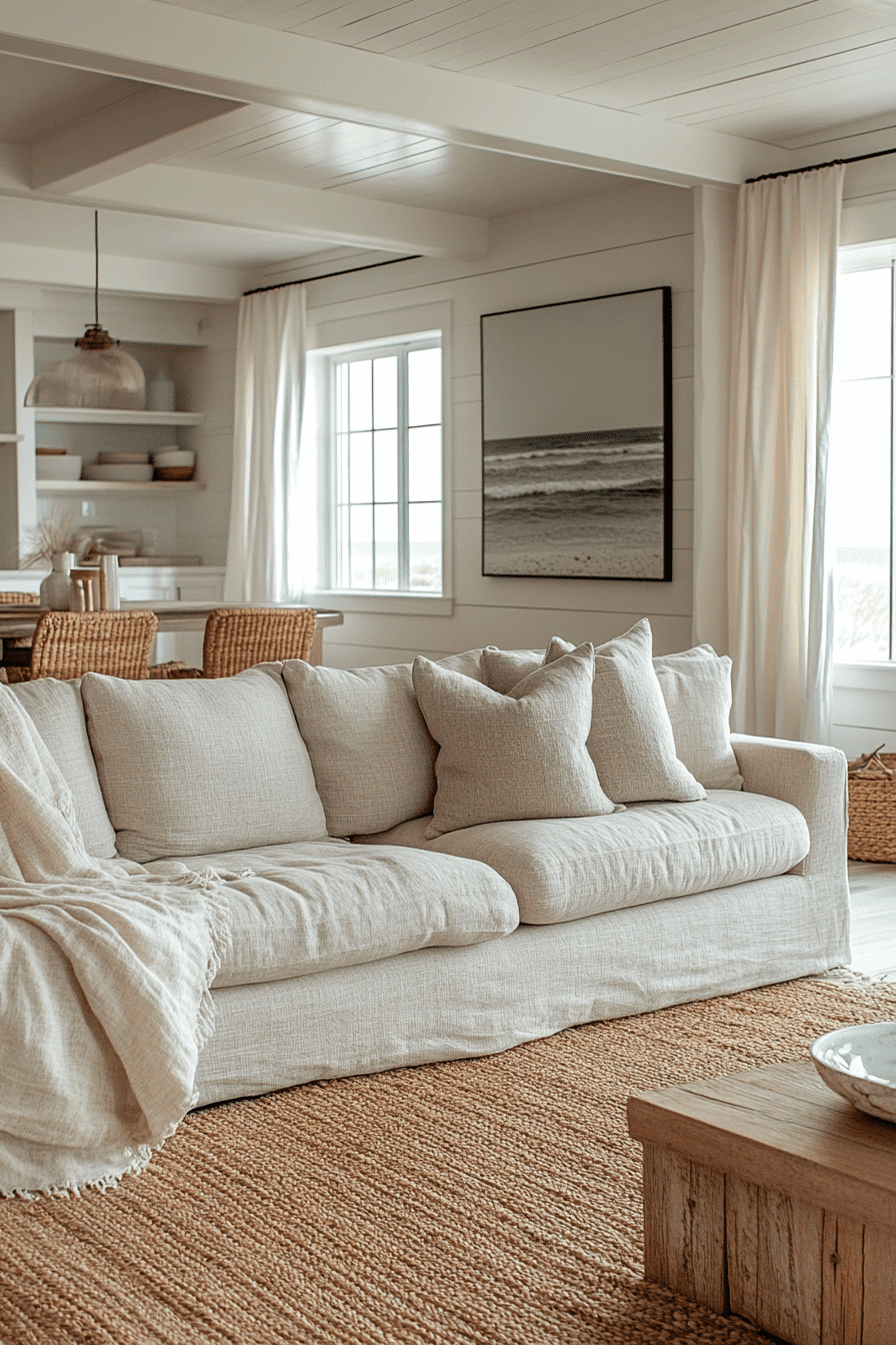 cozy coastal living room